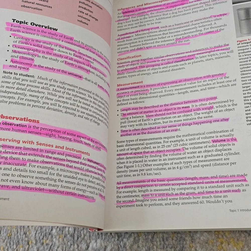 Earth Science Textbook - Picture 5 of 10